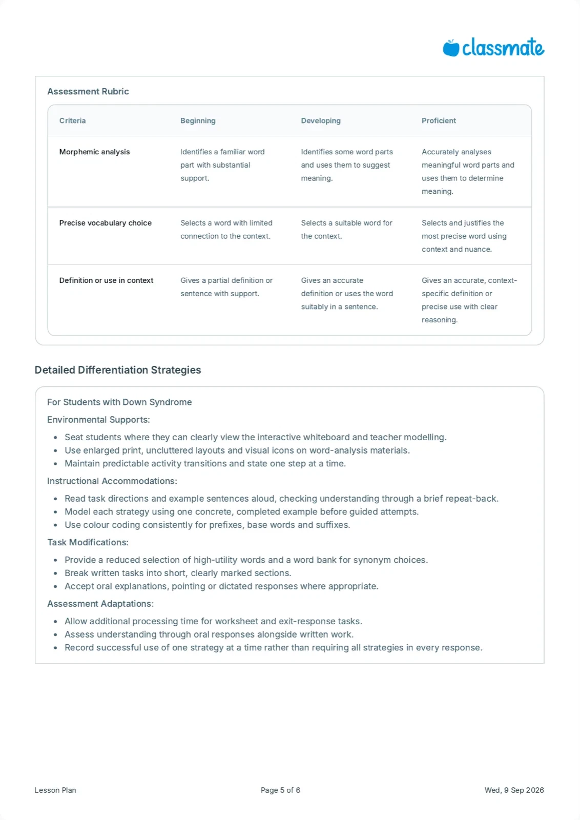 Lesson plan preview page 5