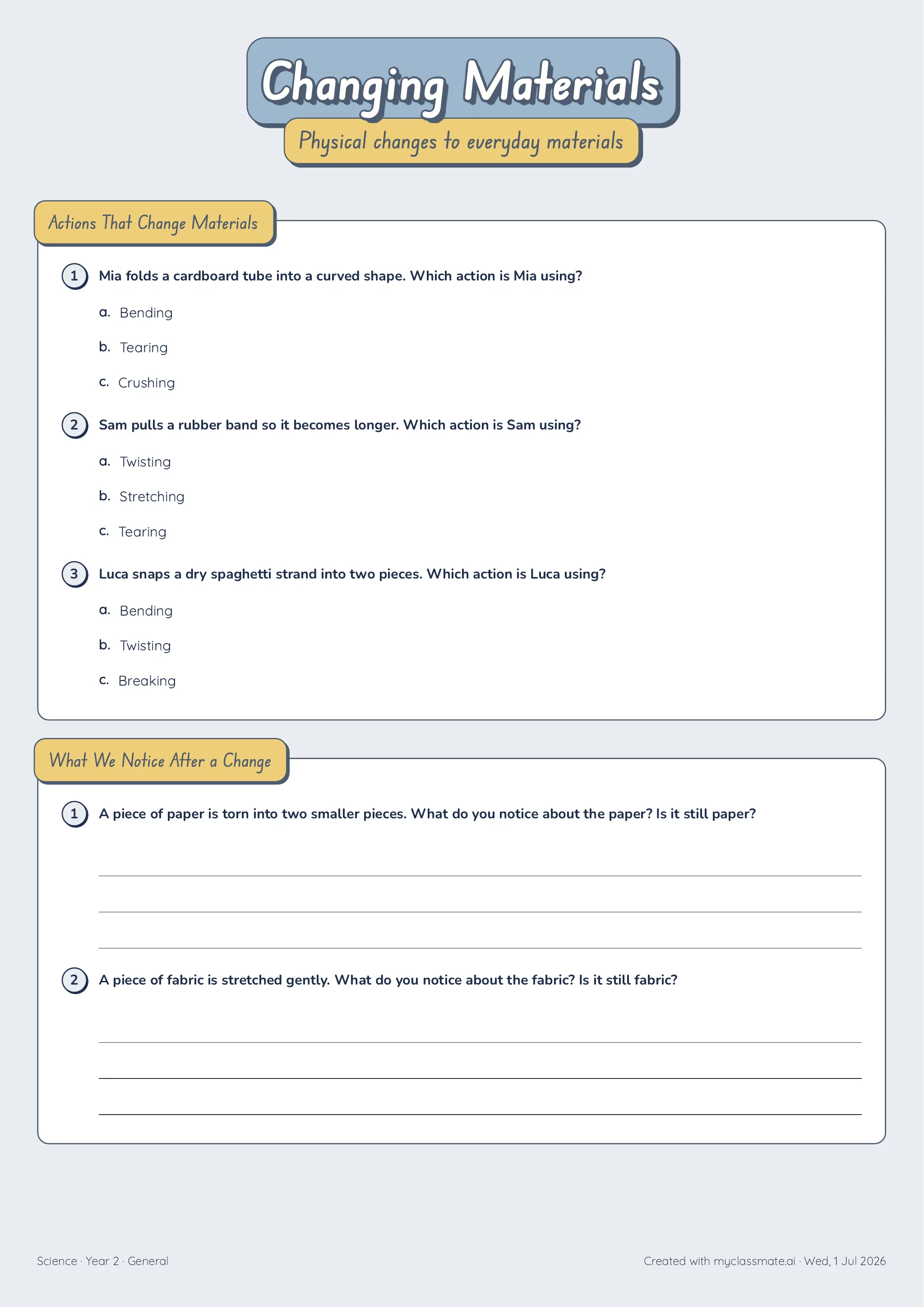 Worksheet preview page 1